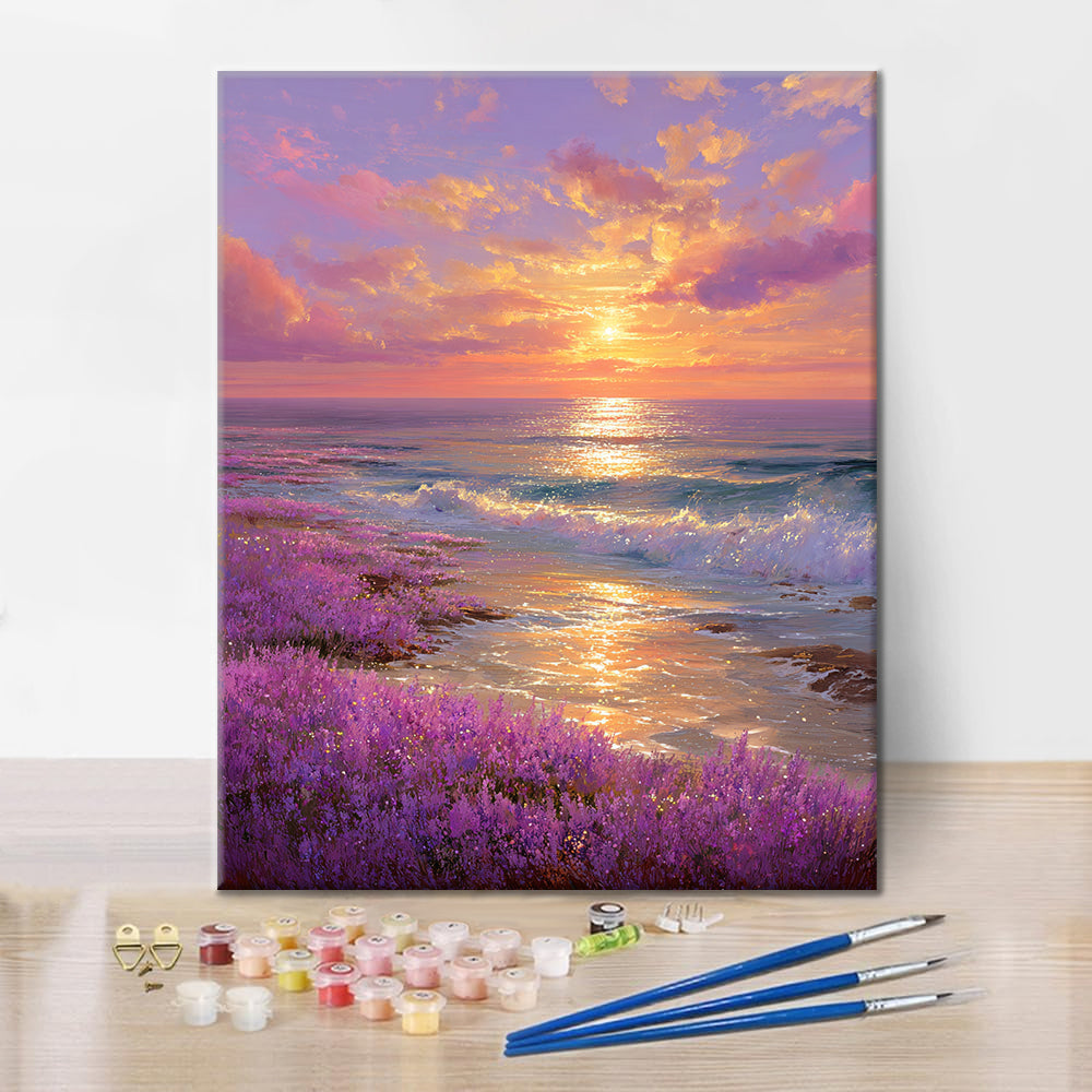 Kwitnący Horyzont – Malowanie po numerach