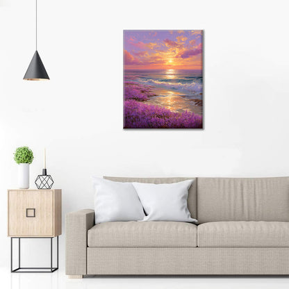 Kwitnący Horyzont – Malowanie po numerach