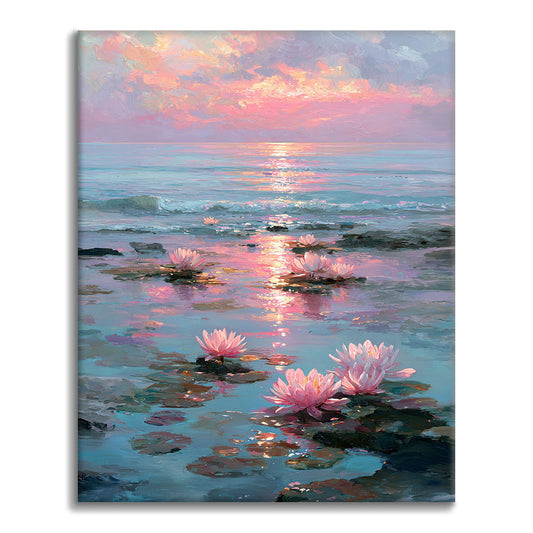 Blush Horizon – Malowanie po numerach