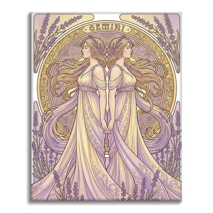 BLIŹNIĘTA - Malowanie po numerach