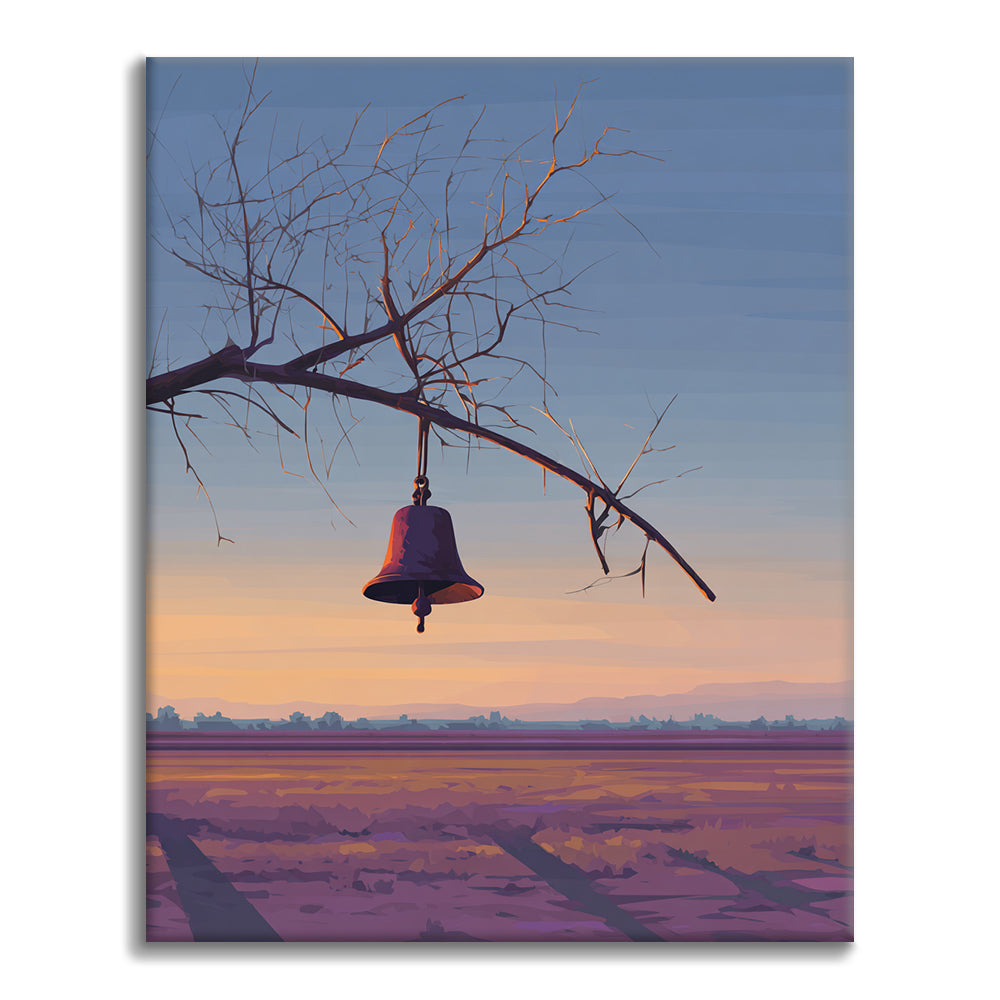 Dzwonek wiszący – malowanie po numerach