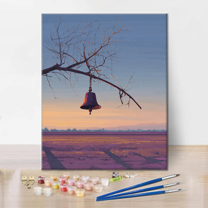 Dzwonek wiszący – malowanie po numerach