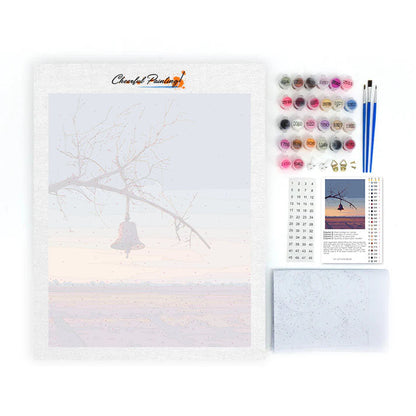 Dzwonek wiszący – malowanie po numerach