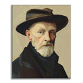 Zestaw Portret w kapeluszu – malowanie po numerach - Cheerful Painting