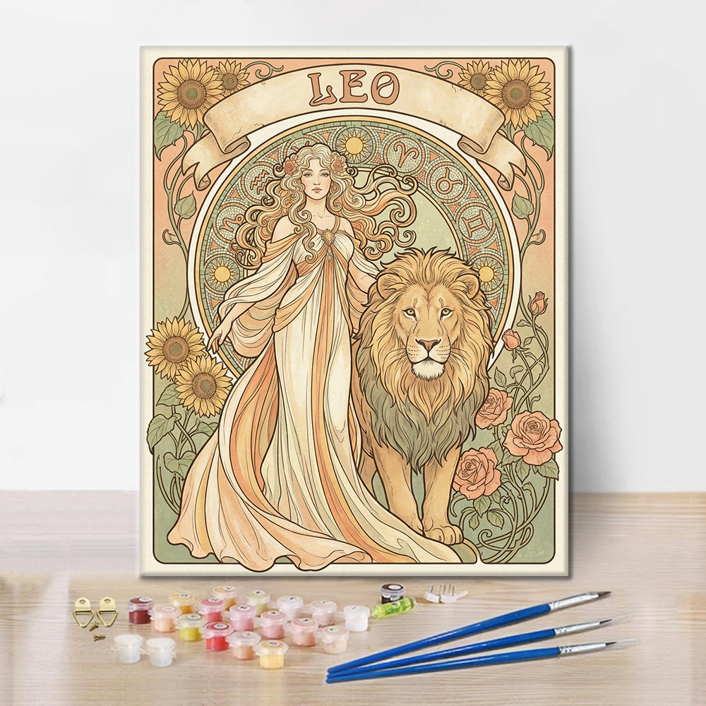 LEO - Malowanie po numerach