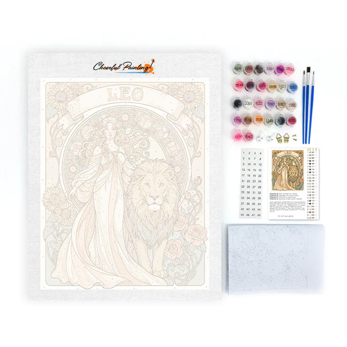 LEO - Malowanie po numerach