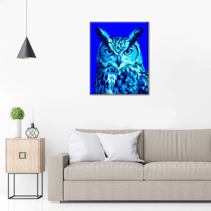 Neonowa Sowa – Malowanie po numerach