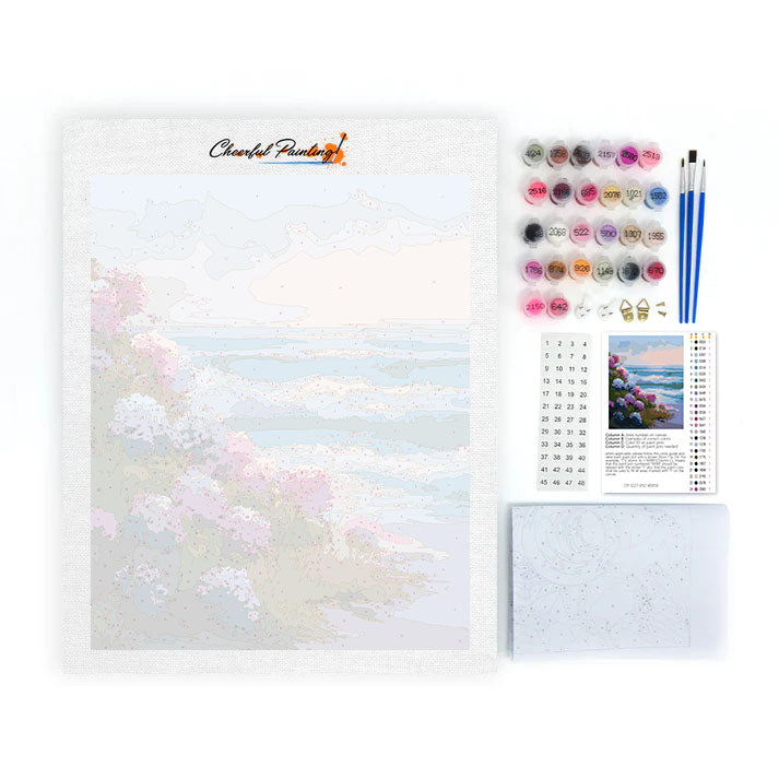 Pastel Tides – Malowanie po numerach