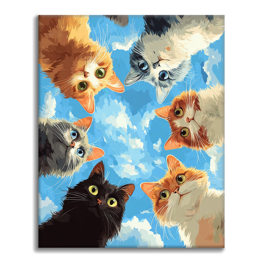 Peekaboo – Malowanie po numerach