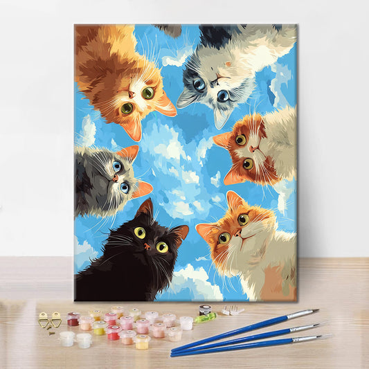 Peekaboo – Malowanie po numerach