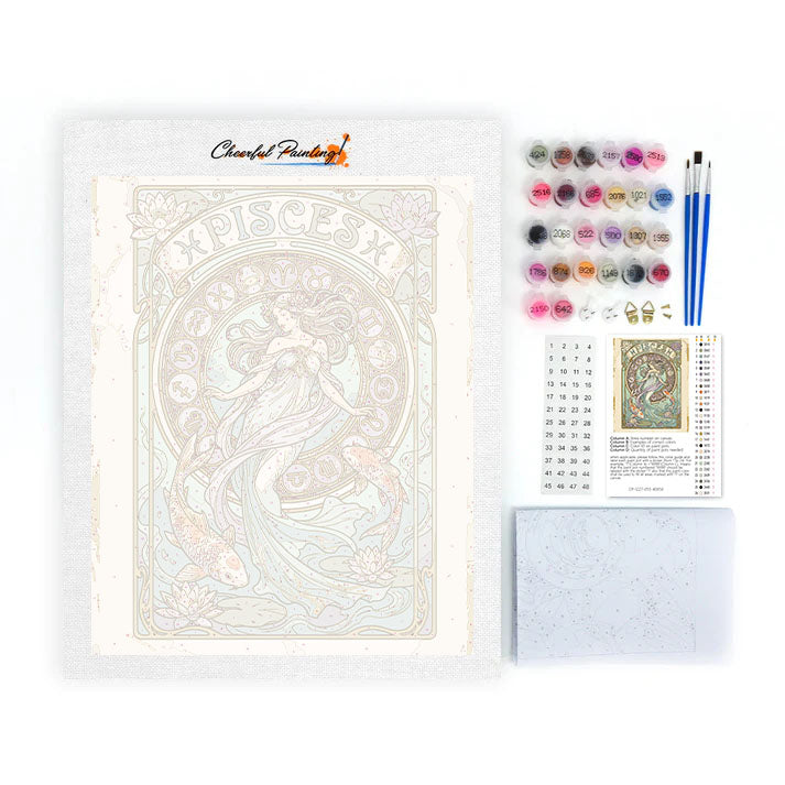 RYBY - Malowanie po numerach