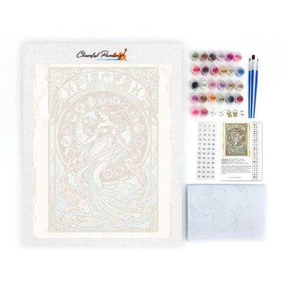 RYBY - Malowanie po numerach