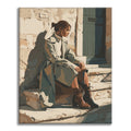 Zestaw Cicha przerwa – malowanie po numerach - Cheerful Painting