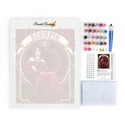 SKORPION - Malowanie po numerach