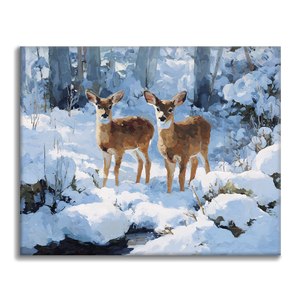 Zestaw Cicha para – malowanie po numerach - Cheerful Painting