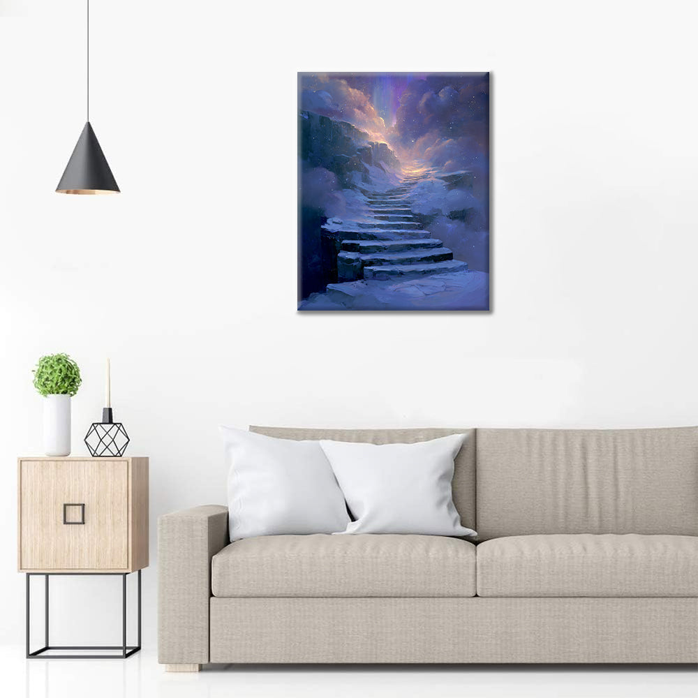 Schody Światła – Malowanie po Numerach