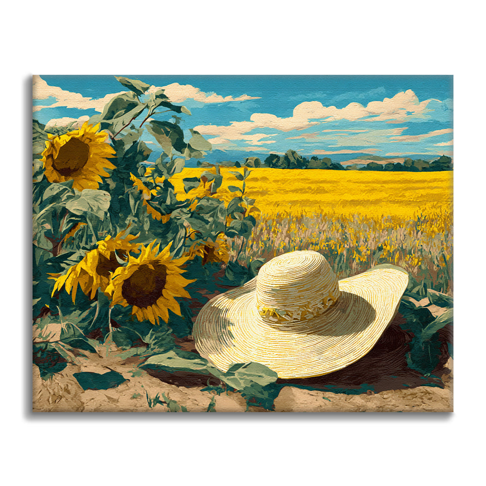 Słomkowy Kapelusz – Malowanie po numerach