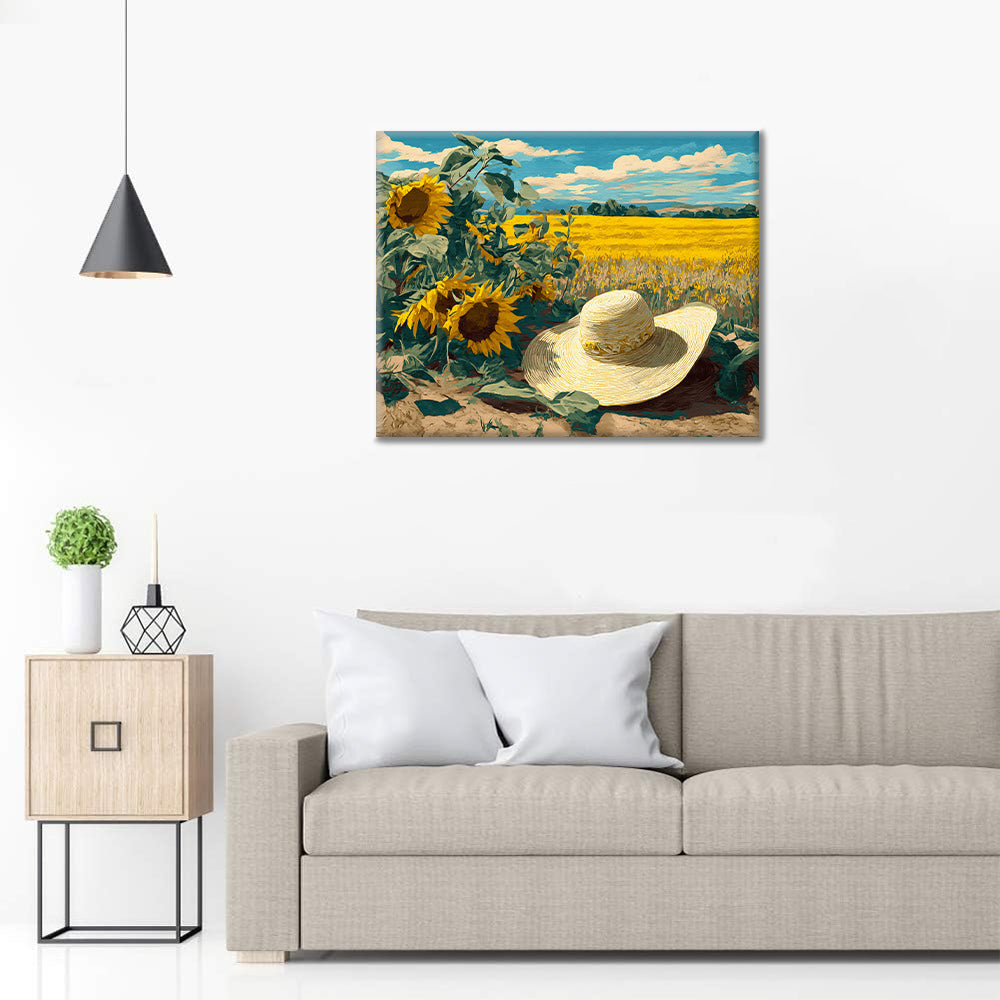 Słomkowy Kapelusz – Malowanie po numerach