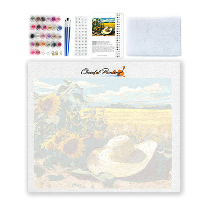 Słomkowy Kapelusz – Malowanie po numerach