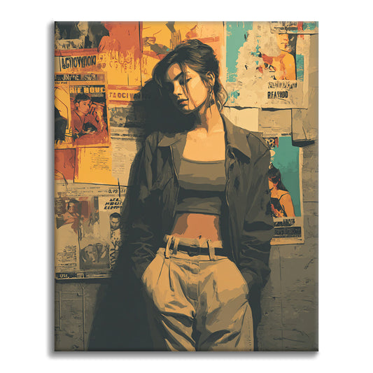 Wallflower Mood – Malowanie po numerach