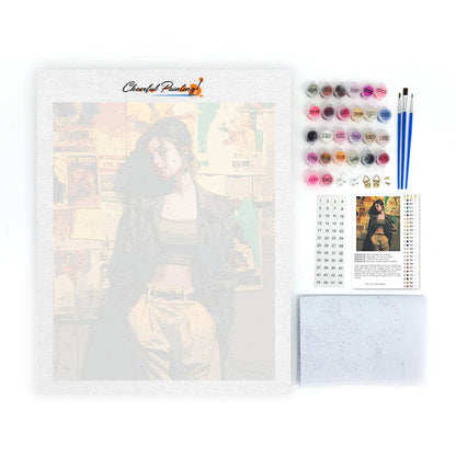 Wallflower Mood – Malowanie po numerach
