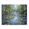 Zestaw Lilie wodne w Giverny – malowanie po numerach - Cheerful Painting