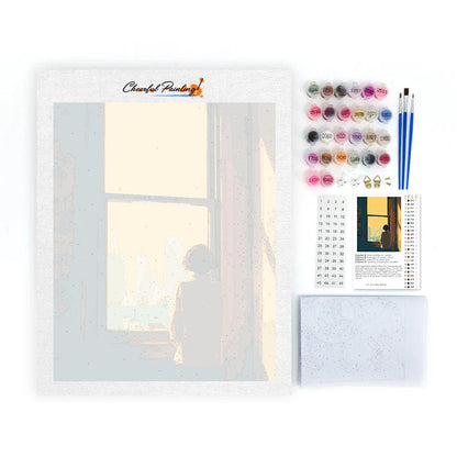 Widok z okna – malowanie po numerach