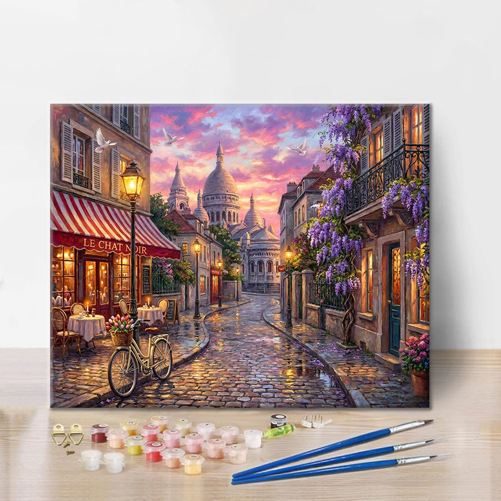 Bazylika Sacré Cœur – malowanie po numerach