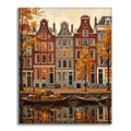 Zestaw Widoki Amsterdamu – Malowanie po numerach - Cheerful Painting