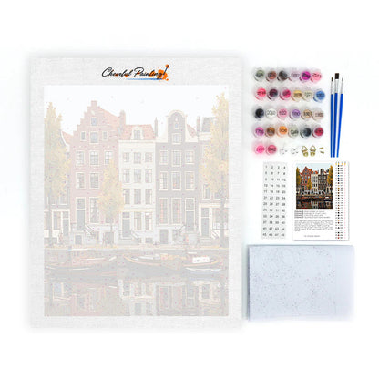 Miasto Kanałów – Malowanie po numerach