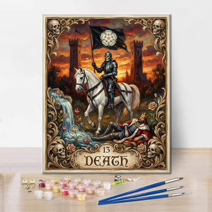 Śmierć – Malowanie po numerach