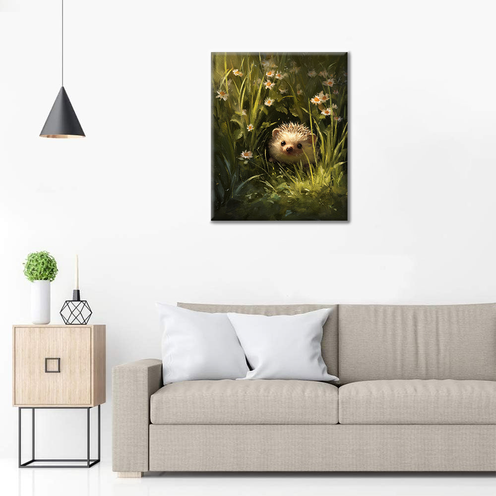 Kwiatowy Jeż – Malowanie po numerach