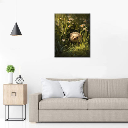 Kwiatowy Jeż – Malowanie po numerach