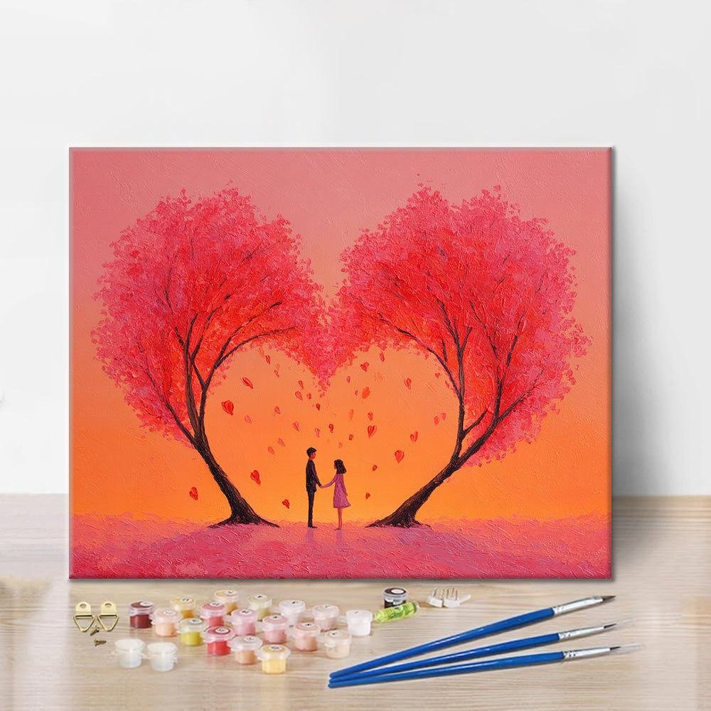 Uścisk Serca – Malowanie po numerach