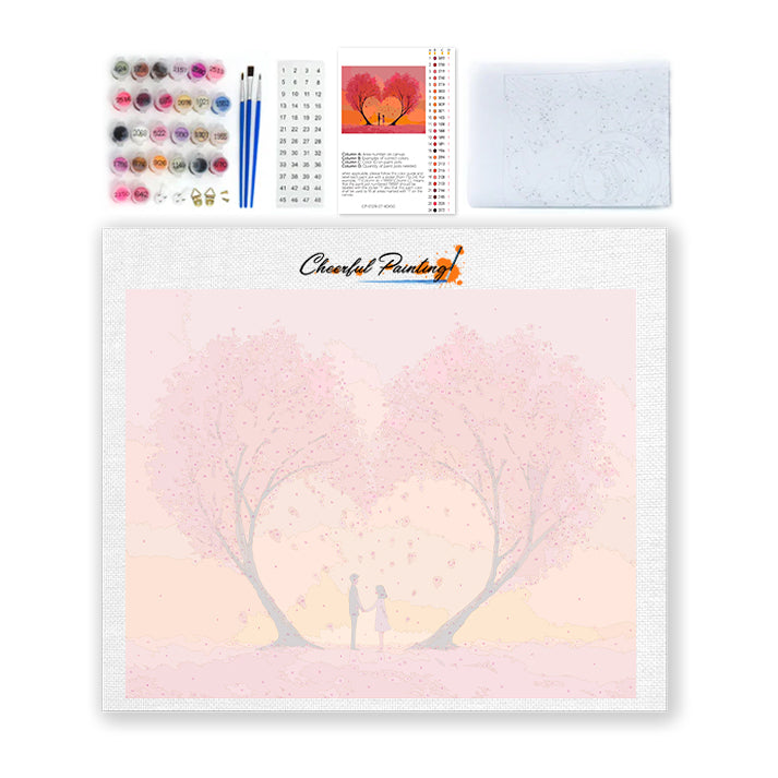 Uścisk Serca – Malowanie po numerach