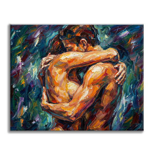 Splecione serca – Malowanie po numerach