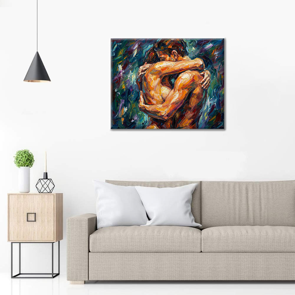 Splecione serca – Malowanie po numerach