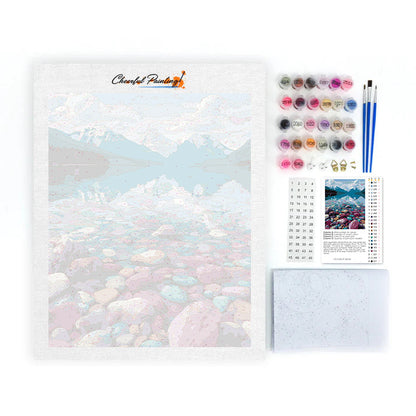 Jezioro McDonald – Malowanie po numerach