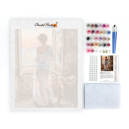 Poranna zaduma – Malowanie po numerach