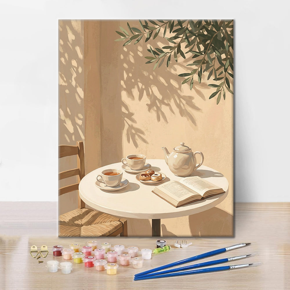 Ciche chwile – Malowanie po numerach