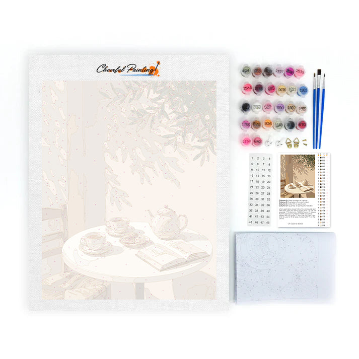 Ciche chwile – Malowanie po numerach