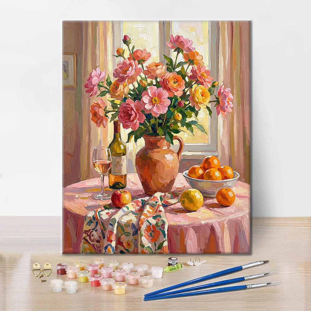 Harmonia stołowa – Malowanie po numerach