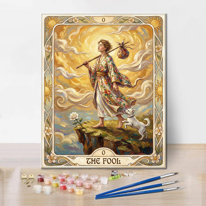 Głupiec - Malowanie po numerach