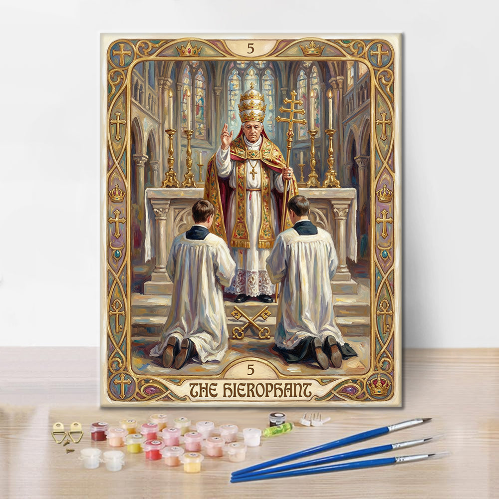 Hierofant – Malowanie po numerach