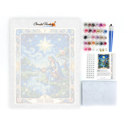 Gwiazda – Malowanie po numerach