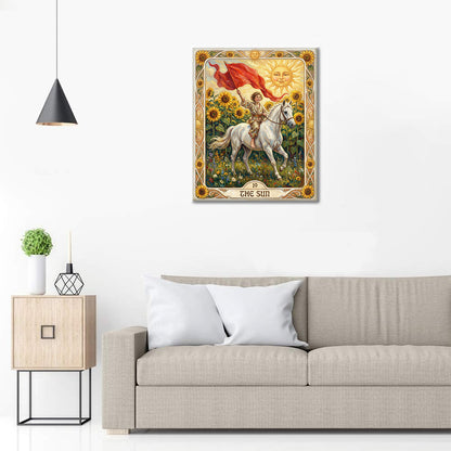 Słońce – Malowanie po numerach