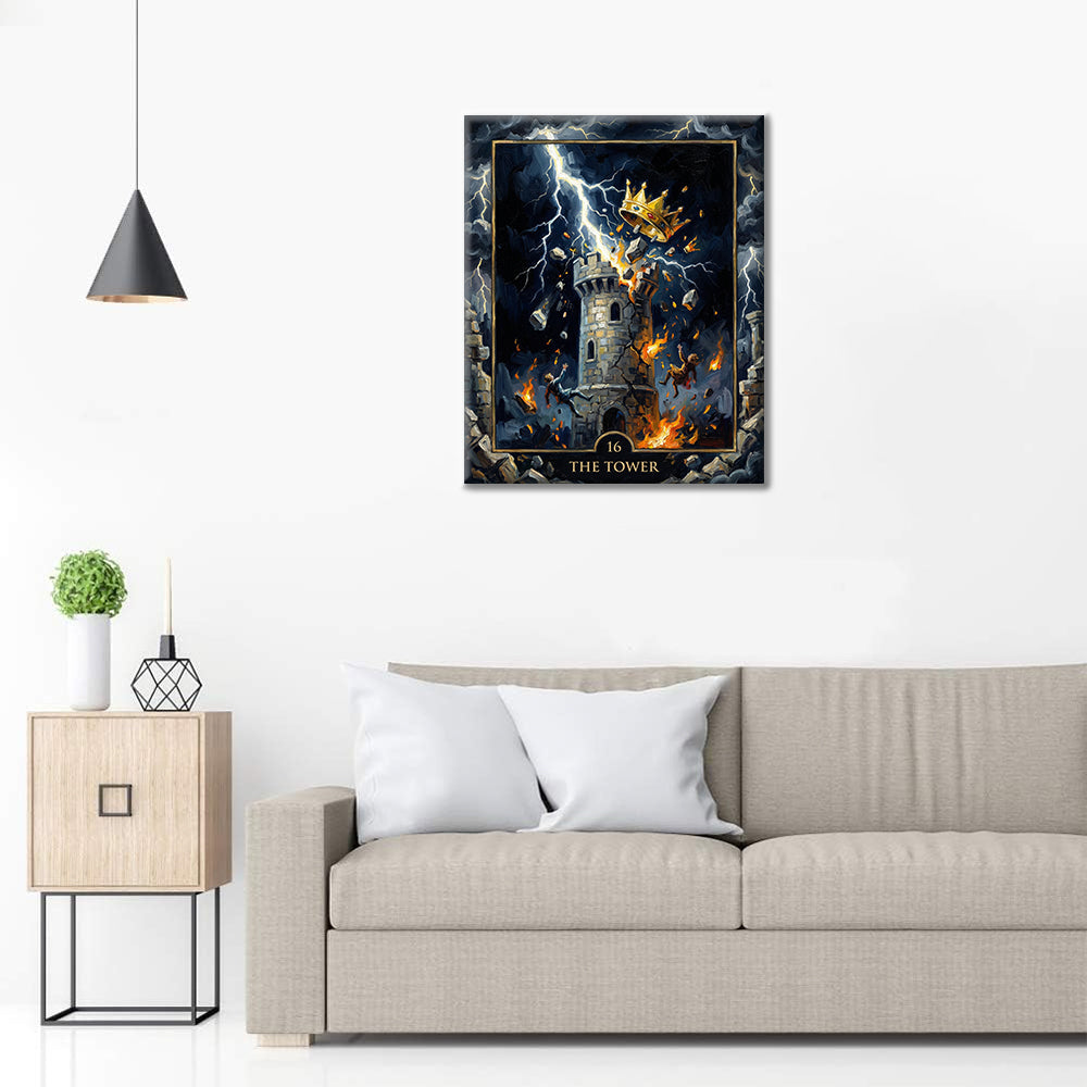 Wieża – Malowanie po numerach