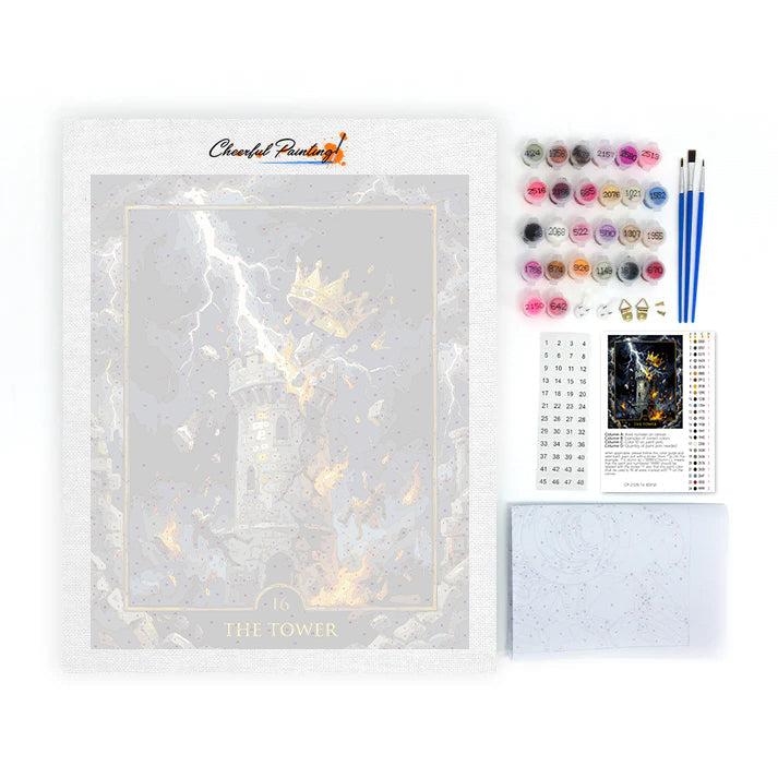 Wieża – Malowanie po numerach