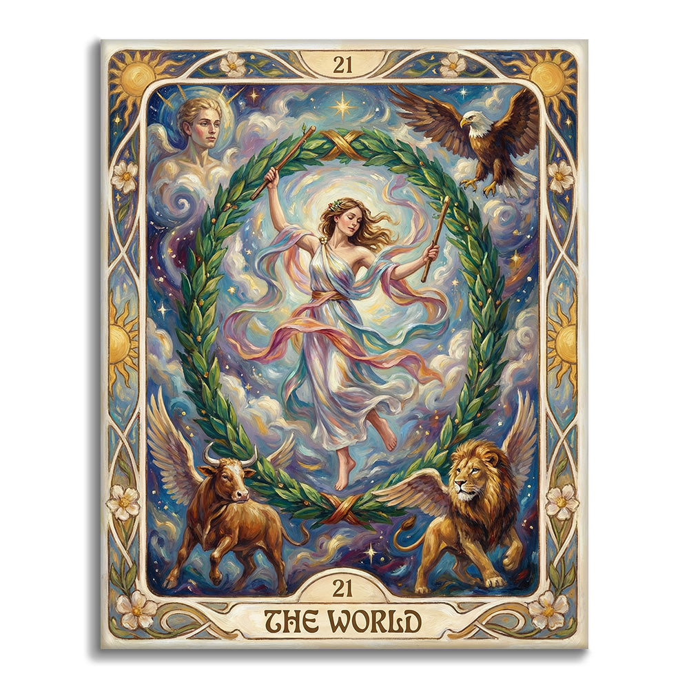 Świat - Malowanie po numerach