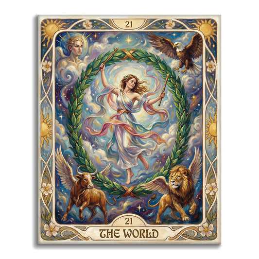 Świat - Malowanie po numerach